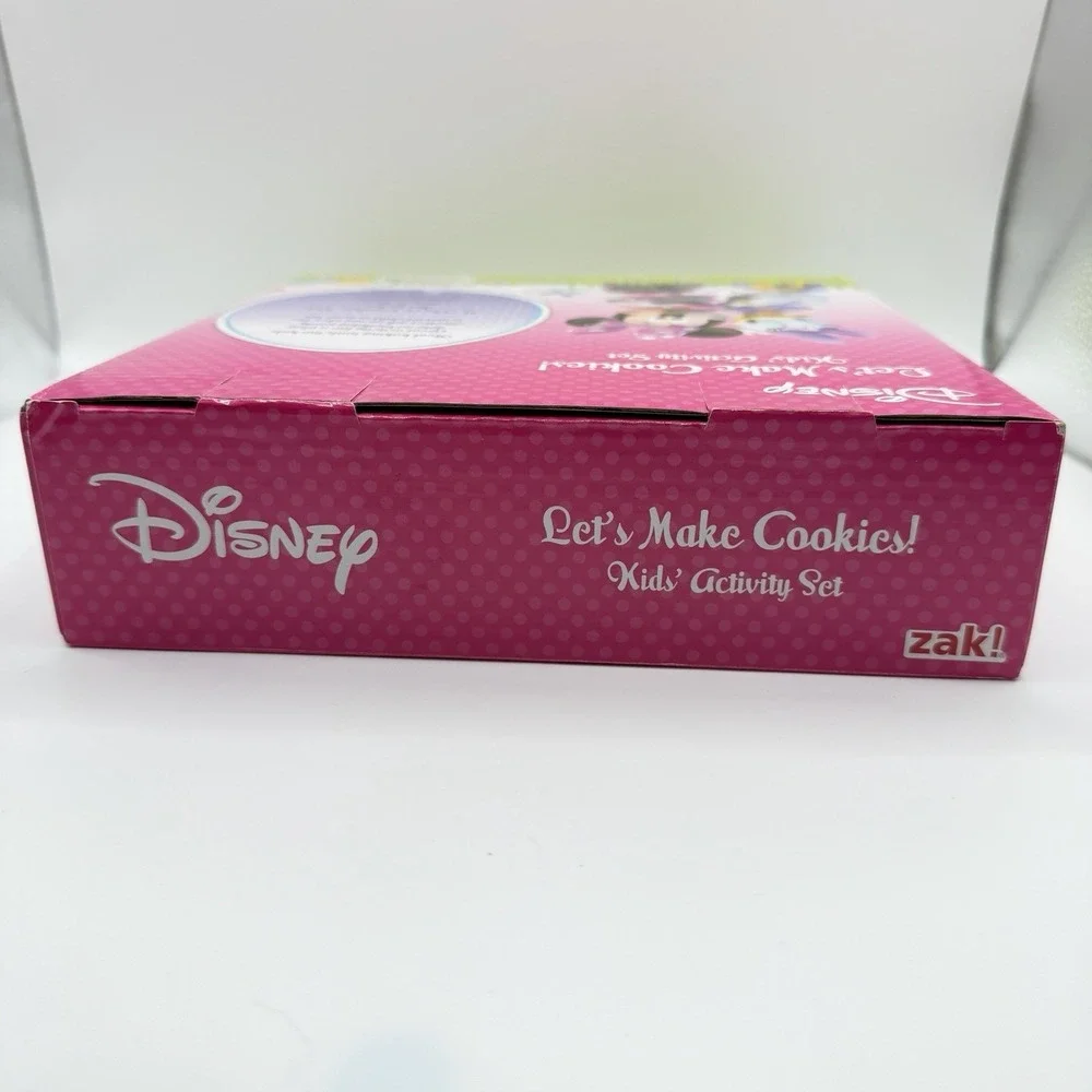 Disney Let's Make Cookies‎ Kids Activity Set by Zac NIB Minnie Mouse Baking Set